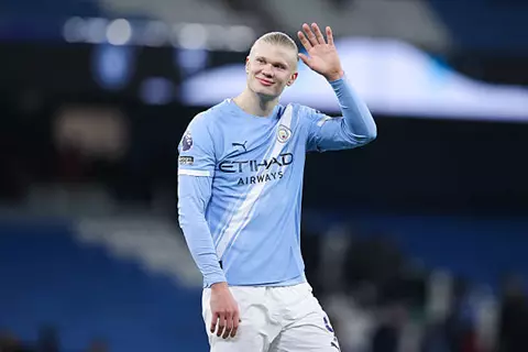 هدف مانشستر سيتي الثالث أمام وست هام (هالاند)