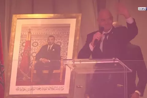 تصريحات انفانتينو في حفل افتتاح كأس الأمم الأفريقية2025