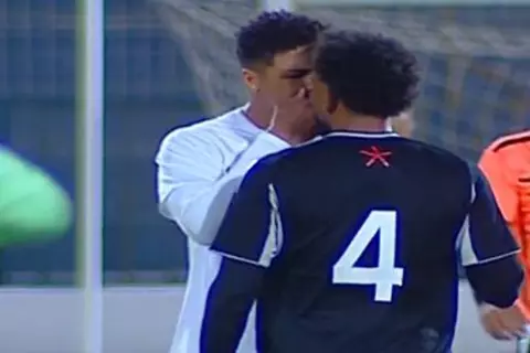 مشادة بين لاعبي الجونة والبنك الأهلي عقب نهاية المباراة