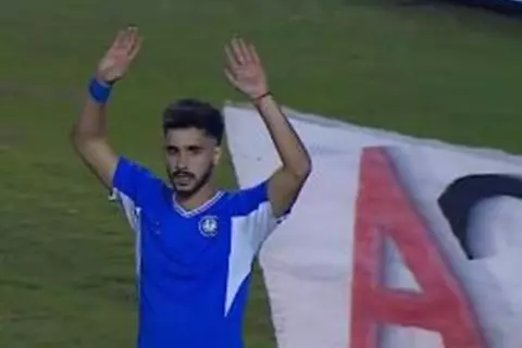 حسام أشرف يسجل أمام الزمالك ويرفض الاحتفال