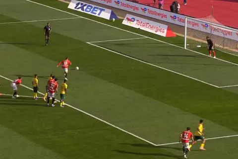 هدف مصر الأول أمام جنوب أفريقيا ( محمد صلاح)