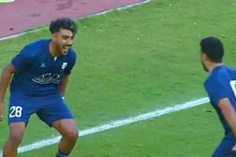 هدف إنبي أمام البنك الأهلي