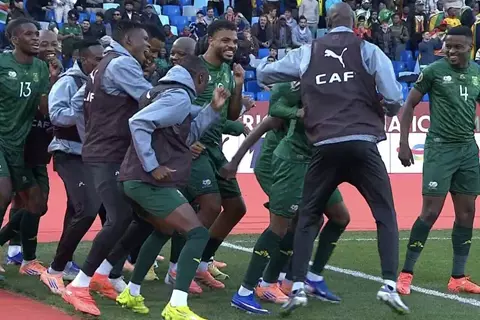 هدف جنوب أفريقيا الأول أمام زيمبابوي (موريمي )