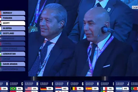 منتخب مصر يقع في المجموعة السابعة في كأس العالم 2026