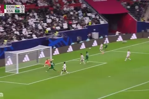 هدف جزر القمر الأول أمام السعودية