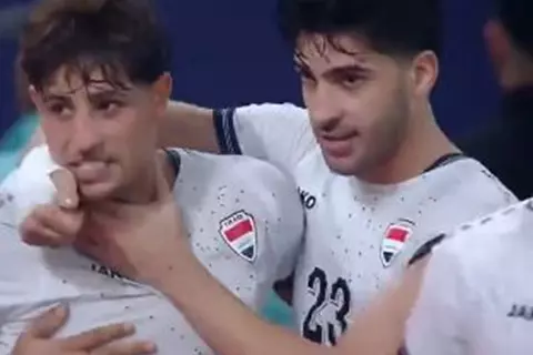 هدف العراق الأول أمام السودان