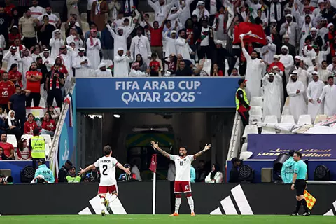 هدف الإمارات الأول أمام منتخب مصر الثاني (كايو)