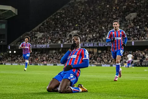 هدف كريستال بالاس الأول أمام فولهام (إيدي نيكيتاه)