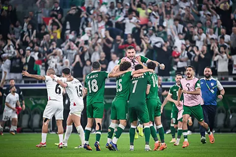 ملخص مباراة فلسطين وسوريا