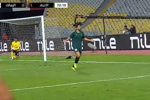 هدف الاتحاد السكندري الثاني أمام الزمالك (فادي فريد)