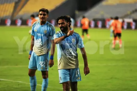 هدف رائع من حسين الشحات أمام فاركو
