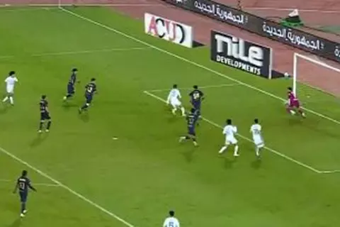 فرصة ضائعة من المصري وتصدي محمد عواد