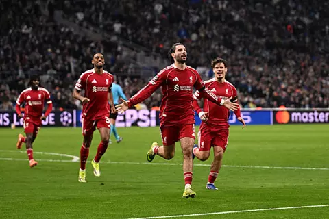 هدف ليفربول الأول أمام مارسيليا (سوبوسلاي)