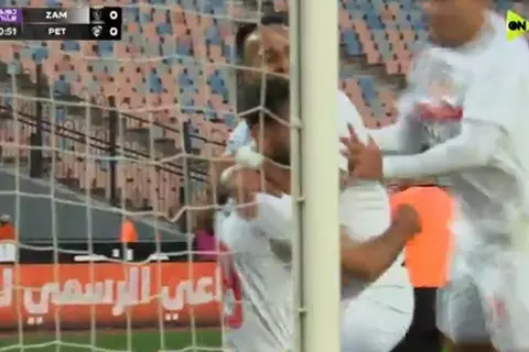 هدف الزمالك الأول أمام بتروجيت (عدي الدباغ)