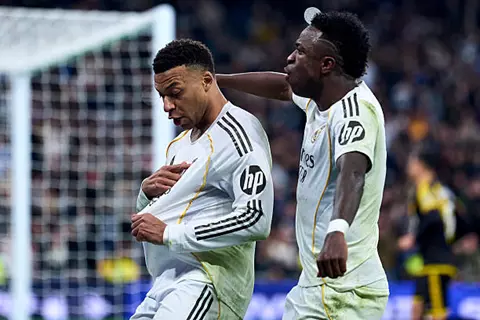 في الوقت القاتل.. هدف ريال مدريد الثاني أمام رايو فاييكانو (مبابي)