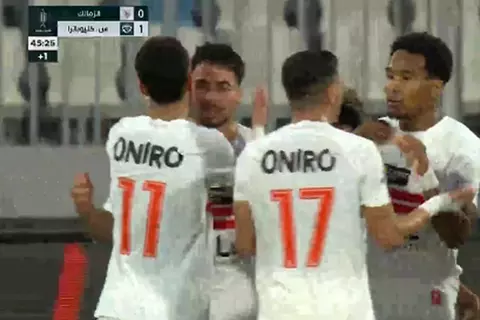 هدف الزمالك الأول أمام سيراميكا كليوباترا (محمد إسماعيل)