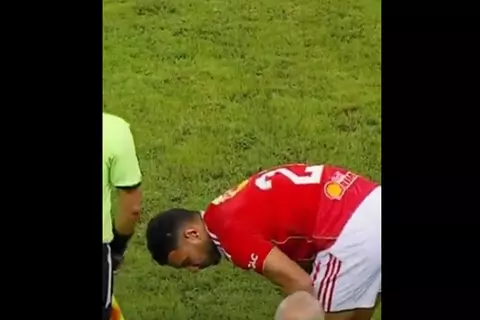 الظهور الأول لهادي رياض مع الأهلي 