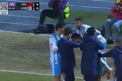 هدف بيراميدز الأول أمام حرس الحدود (مروان حمدي)