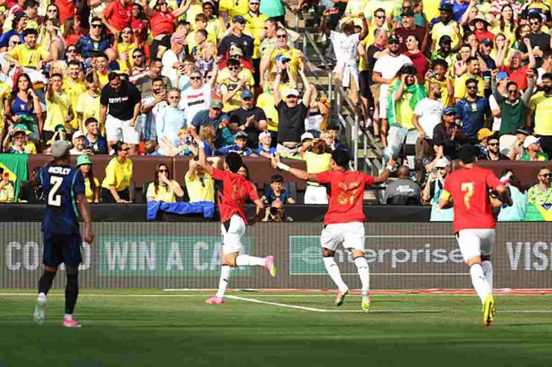 أهداف مباراة مصر والبرازيل الودية