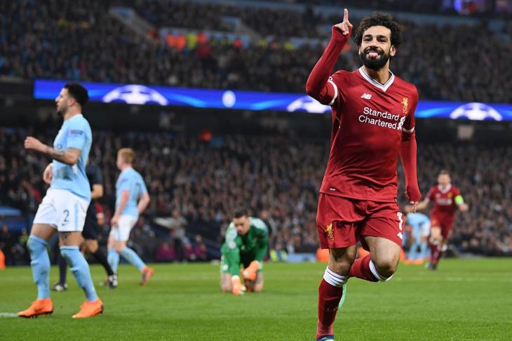 محمد صلاح ضد مانشستر سيتي