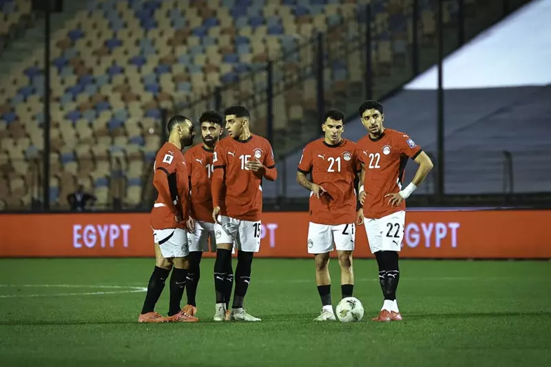 صورة استعدادات منتخب مصر