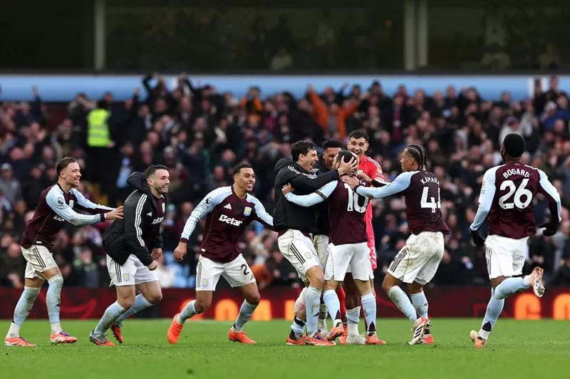 أرسنال يسقط بالضربة القاضية ضد أستون فيلا في بريميرليج