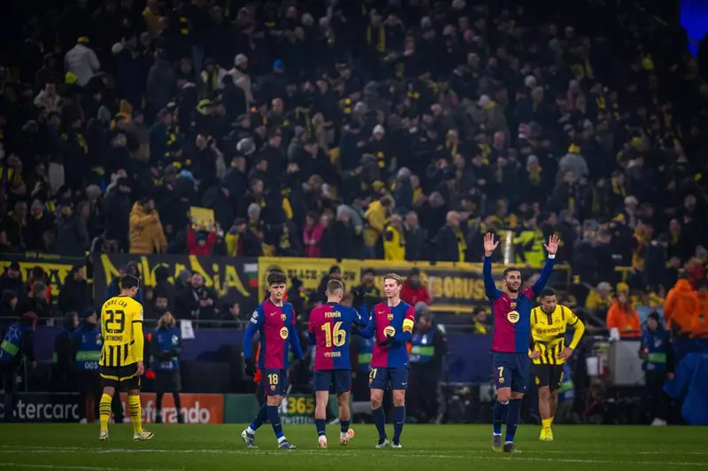 برشلونة ضد دورتموند