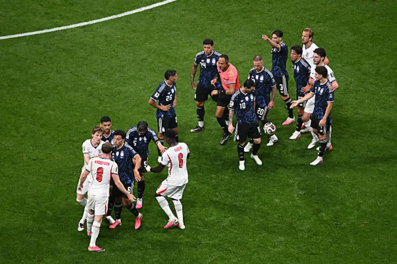 دقيقة بدقيقة.. إنجلترا 0-0 الأرجنتين في كأس العالم.. استراحة