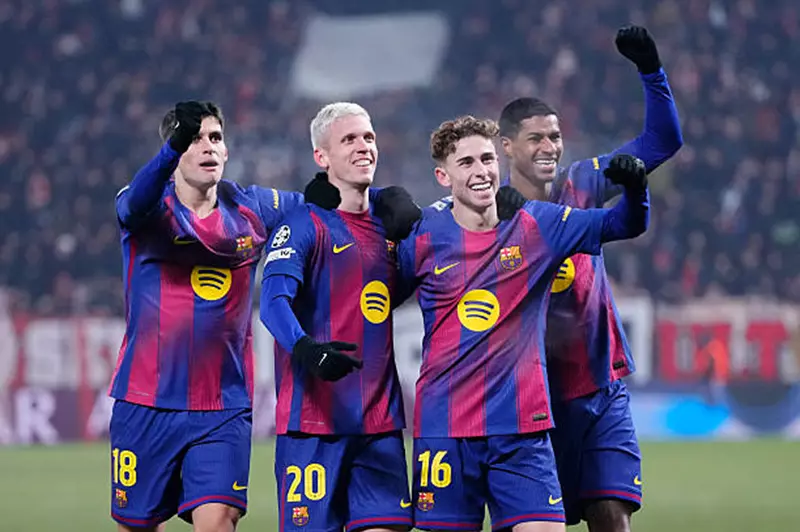 بقيادة فيرمين وأولمو.. برشلونة يسقط سلافيا براج برباعية في دوري أبطال أوروبا