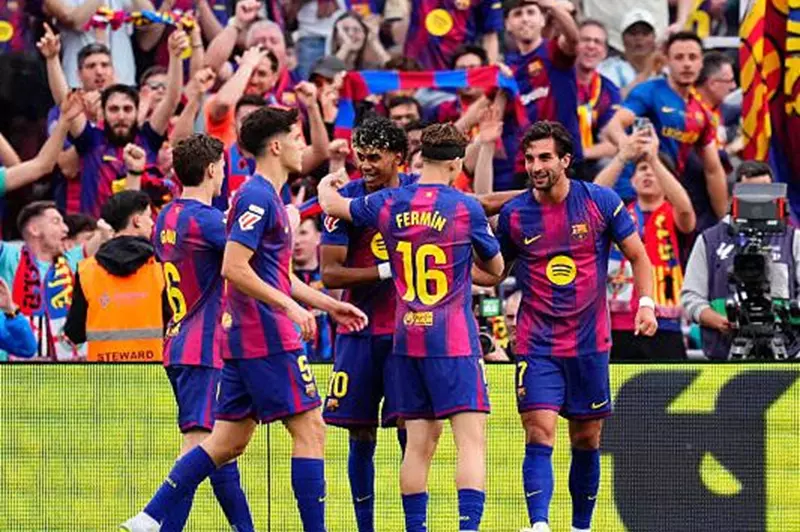 تشكيل برشلونة.. بديل لامين يامال.. وليفاندوفسكي يقود الهجوم أمام خيتافي