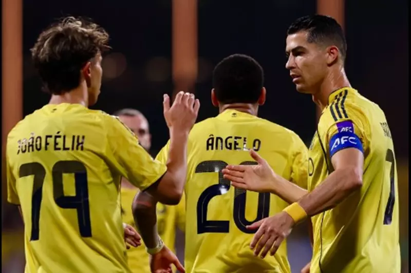 تشكيل النصر.. كريستيانو رونالدو وجواو فيليكس يقودان الهجوم ضد القادسية