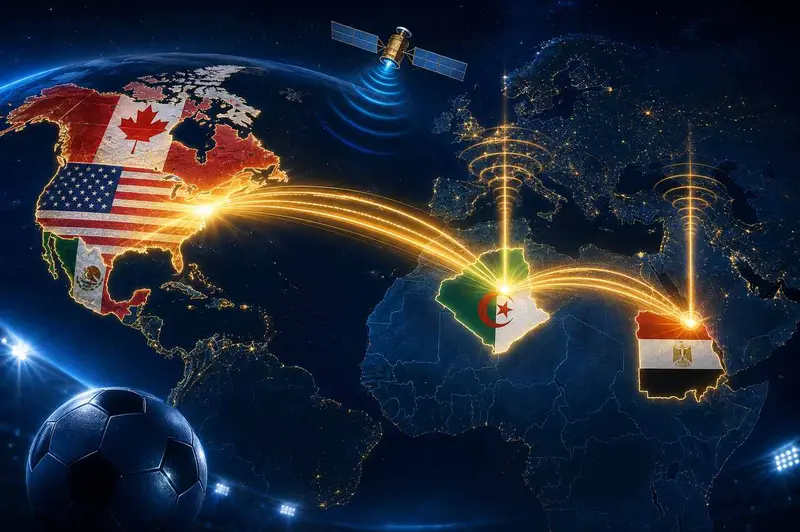 القناة الجزائرية الأرضية قد لا تذيع مباراة مصر وبل