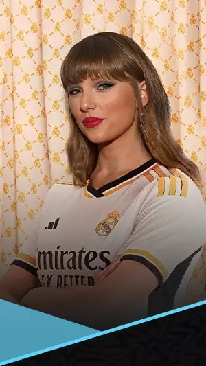 من البرنابيو إلى ألبومها الجديد.. قصة تايلور سويفت مع ريال مدريد