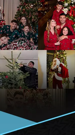 كيف قضى نجوم الكرة ليلة الكريسماس؟