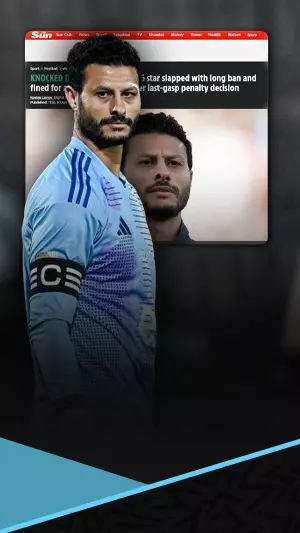 إيقاف محمد الشناوي يتصدر الصحف العالمية