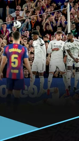 ما لم تشاهده في كلاسيكو برشلونة وريال مدريد