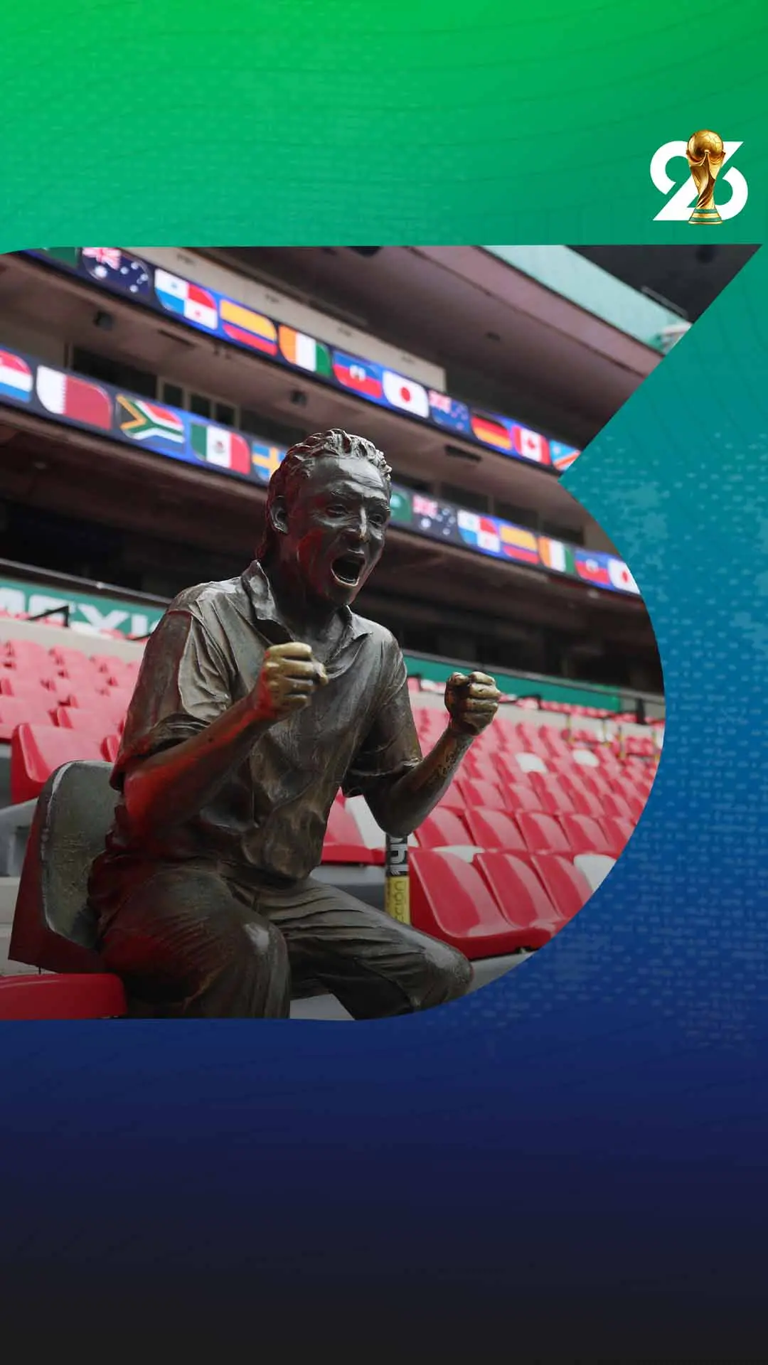 "ناتشيتو".. سر التمثال البرونزي في افتتاح كأس العالم 2026
