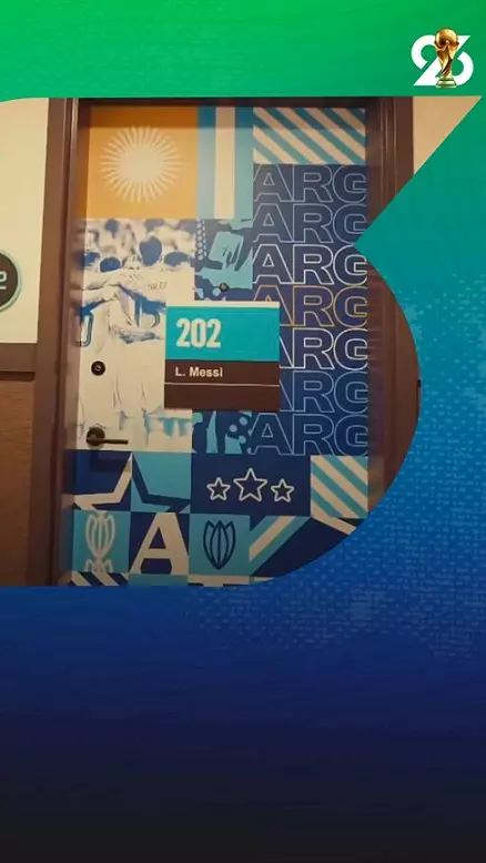 سر الغرفة 202 لميسي في كأس العالم