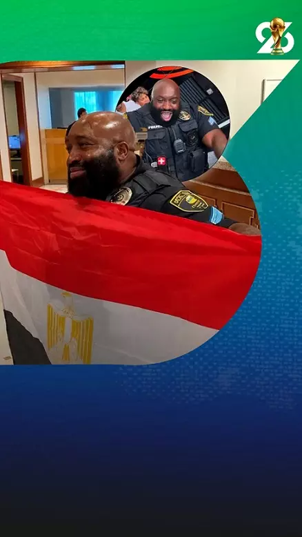 صاحب الرقصة الشهيرة.. ضابط أمريكي يتحول لمشجع مصري