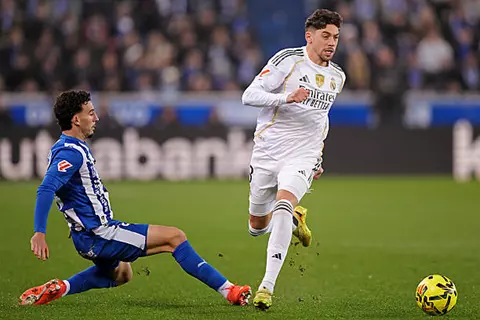 دقيقة بدقيقة.. ريال مدريد 1-0 ألافيس.. مبابي يسجل 