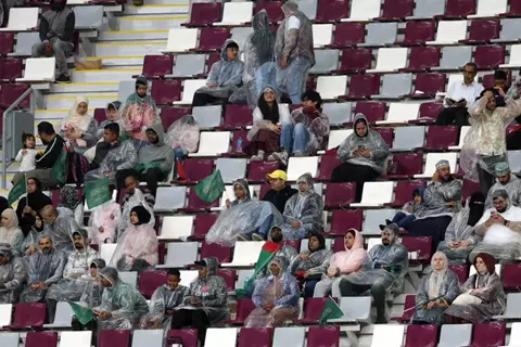 دقيقة بدقيقة.. السعودية 0-0 الإمارات.. إيقاف مؤقت للمباراة بسبب سوء الأحوال الجوية