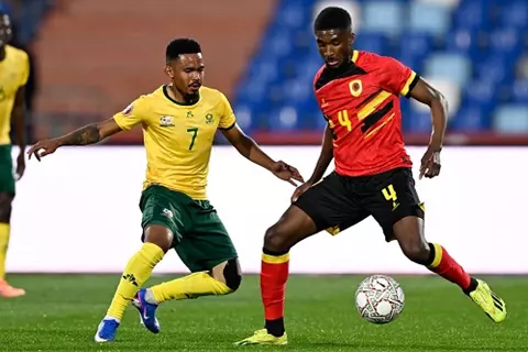 منتخب جنوب أفريقيا يضرب أنجولا في كأس أمم أفريقيا (فيدي | يلاكورة