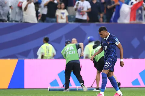 دقيقة بدقيقة.. فرنسا  1-0 العراق.. الشوط الثاني