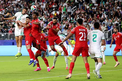 دقيقة بدقيقة.. الأردن 1-1 الجزائر.. بوعلي يتعادل