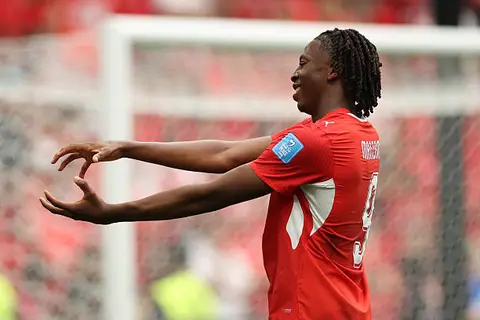 دقيقة بدقيقة.. سويسرا 2-0 كندا.. مانزامبي يسجل