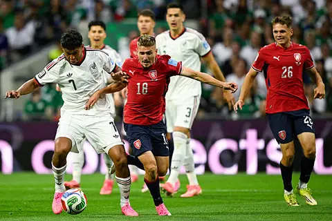دقيقة بدقيقة.. المكسيك  0-0 التشيك.. فرصة هدف 