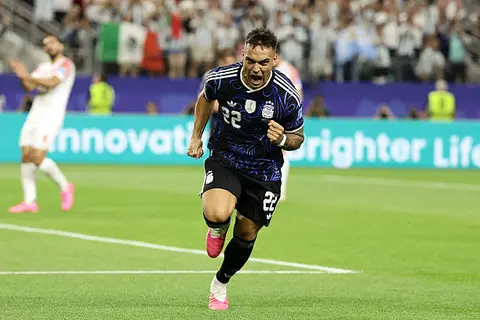 دقيقة بدقيقة.. الأردن 0-2 الأرجنتين..  لاوتارو يسجل