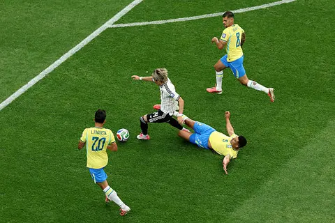 دقيقة بدقيقة.. البرازيل 0-0 اليابان.. فرصة هدف 