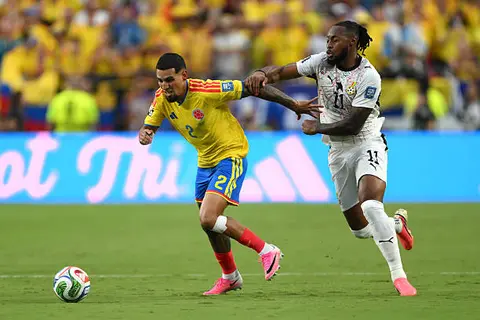 دقيقة بدقيقة.. منتخب كولومبيا 0-0 غانا.. فرصة هدف
