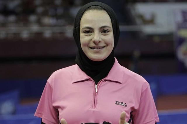 دينا مشرف - تنس طاولة